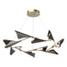 Hubbardton Forge - 135008-LED-STND-84-14 - LED Pendant - Plume - Soft Gold