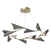 Hubbardton Forge - 135008-LED-STND-84-20 - LED Pendant - Plume - Soft Gold