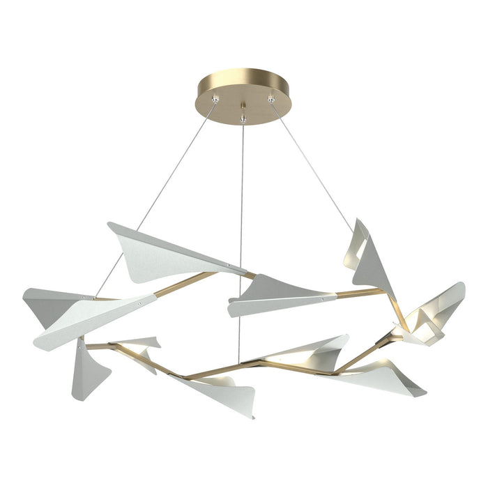 Hubbardton Forge - 135008-LED-STND-84-82 - LED Pendant - Plume - Soft Gold