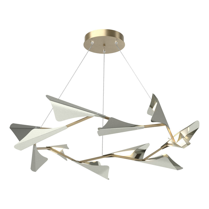 Hubbardton Forge - 135008-LED-STND-84-85 - LED Pendant - Plume - Soft Gold