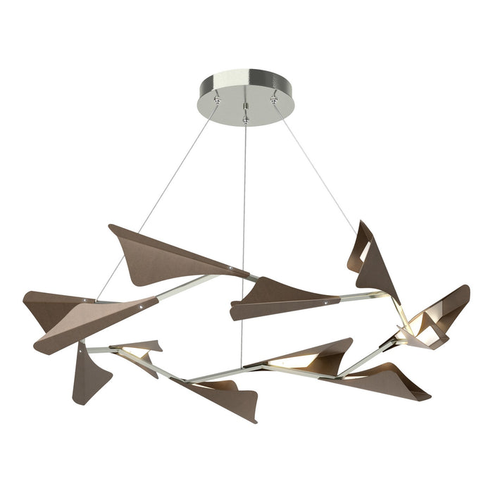 Hubbardton Forge - 135008-LED-STND-85-05 - LED Pendant - Plume - Sterling