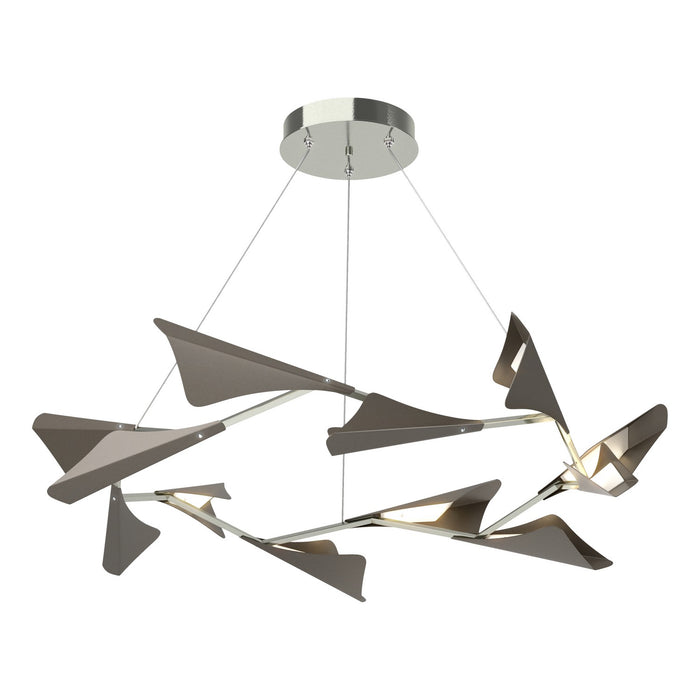 Hubbardton Forge - 135008-LED-STND-85-07 - LED Pendant - Plume - Sterling