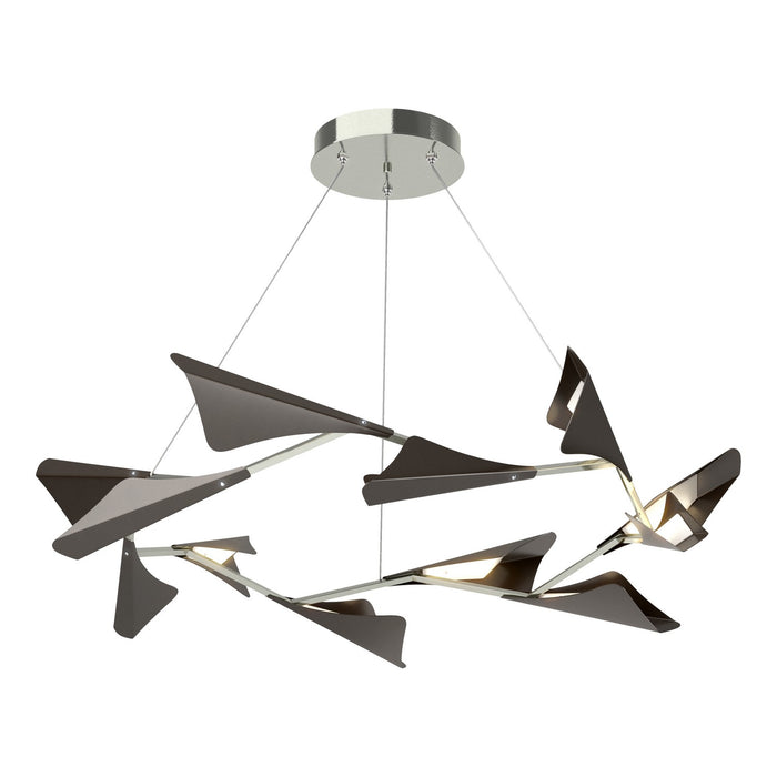 Hubbardton Forge - 135008-LED-STND-85-14 - LED Pendant - Plume - Sterling
