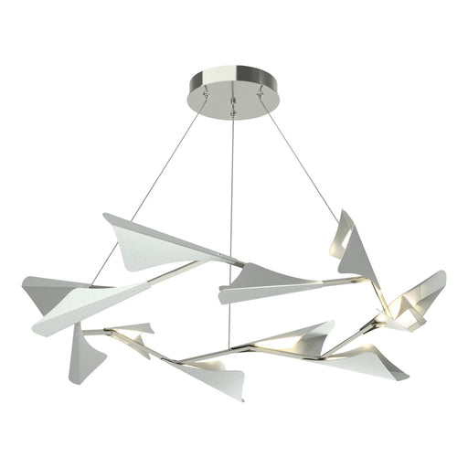 Plume LED Pendant Sterling