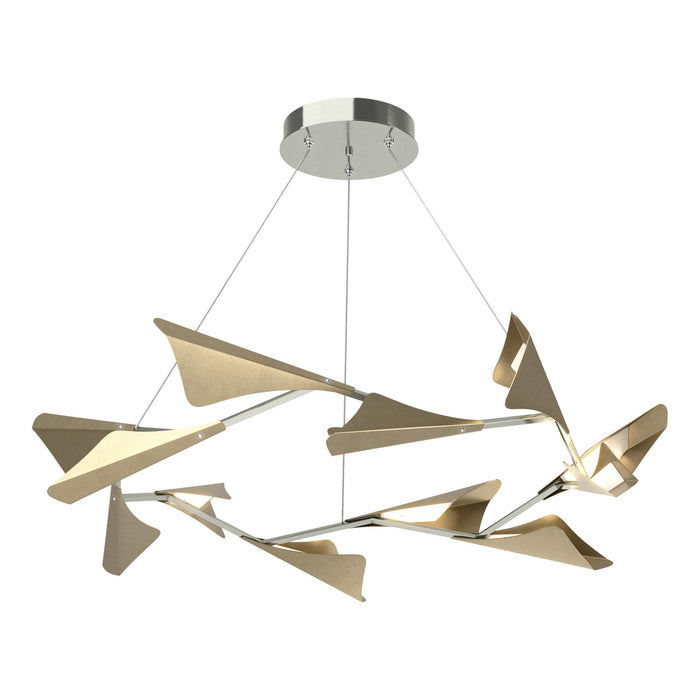 Hubbardton Forge - 135008-LED-STND-85-84 - LED Pendant - Plume - Sterling