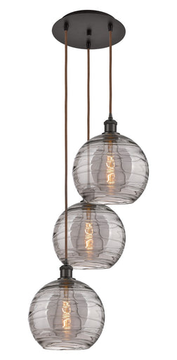 Ballston Three Light Pendant Oil Rubbed Bronze