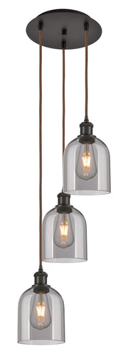 Ballston Three Light Pendant Oil Rubbed Bronze