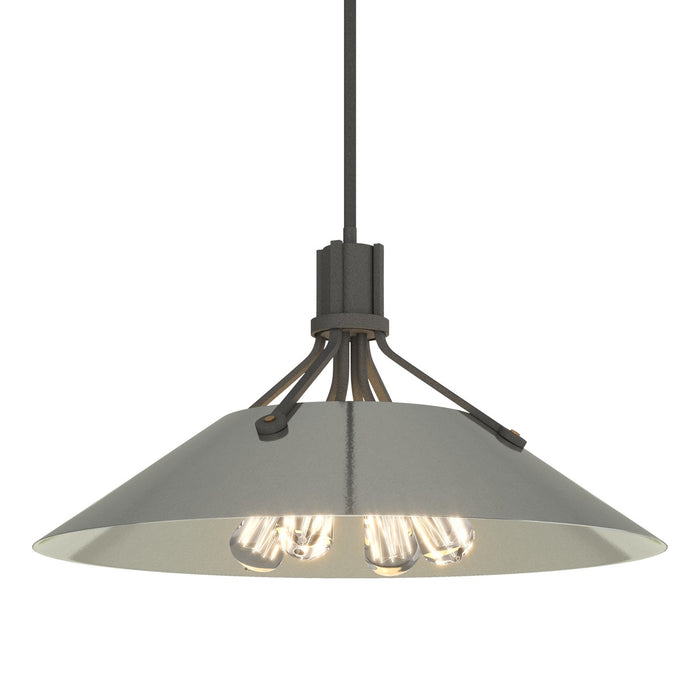 Hubbardton Forge - 136340-SKT-MULT-20-85 - Four Light Pendant - Henry - Natural Iron