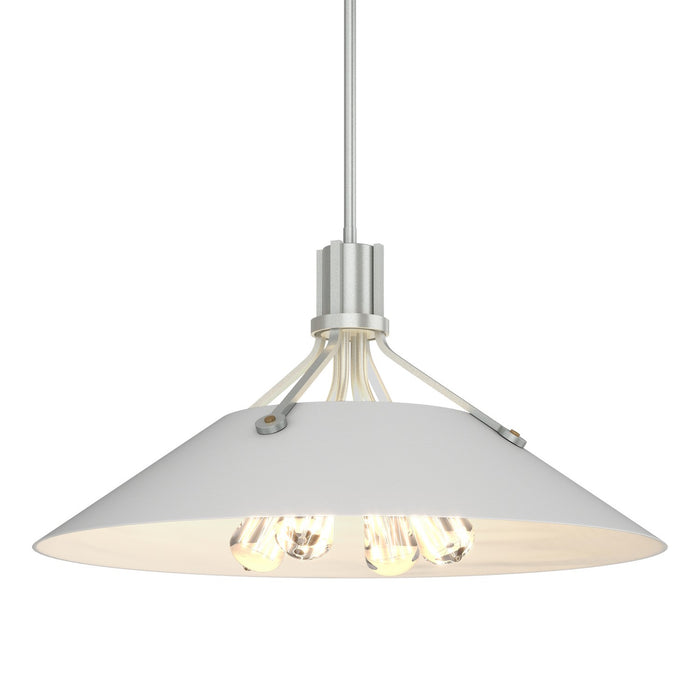 Hubbardton Forge - 136340-SKT-MULT-82-02 - Four Light Pendant - Henry - Vintage Platinum