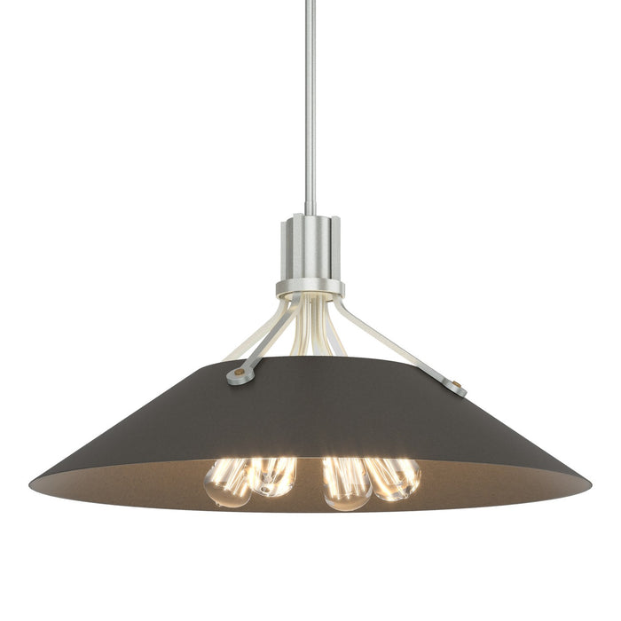 Hubbardton Forge - 136340-SKT-MULT-82-07 - Four Light Pendant - Henry - Vintage Platinum