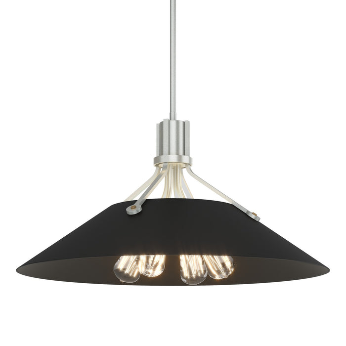 Hubbardton Forge - 136340-SKT-MULT-82-10 - Four Light Pendant - Henry - Vintage Platinum