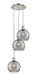 Innovations - 113B-3P-PN-G1213-8SM - Three Light Pendant - Ballston - Polished Nickel