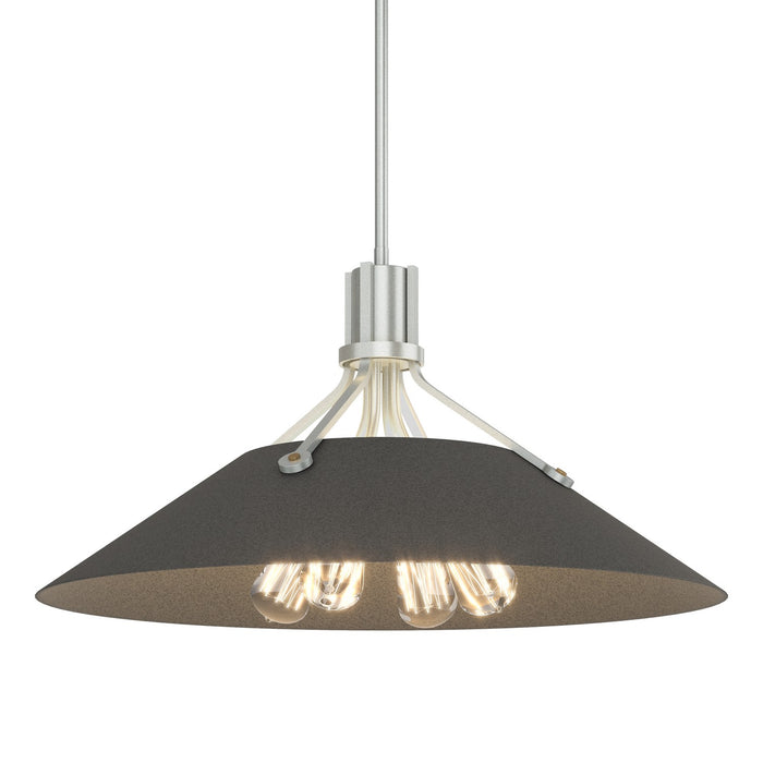 Hubbardton Forge - 136340-SKT-MULT-82-20 - Four Light Pendant - Henry - Vintage Platinum