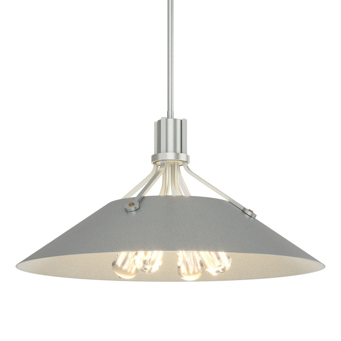 Hubbardton Forge - 136340-SKT-MULT-82-82 - Four Light Pendant - Henry - Vintage Platinum