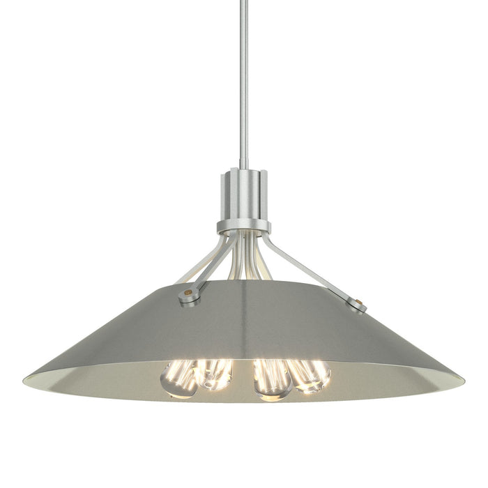 Hubbardton Forge - 136340-SKT-MULT-82-85 - Four Light Pendant - Henry - Vintage Platinum