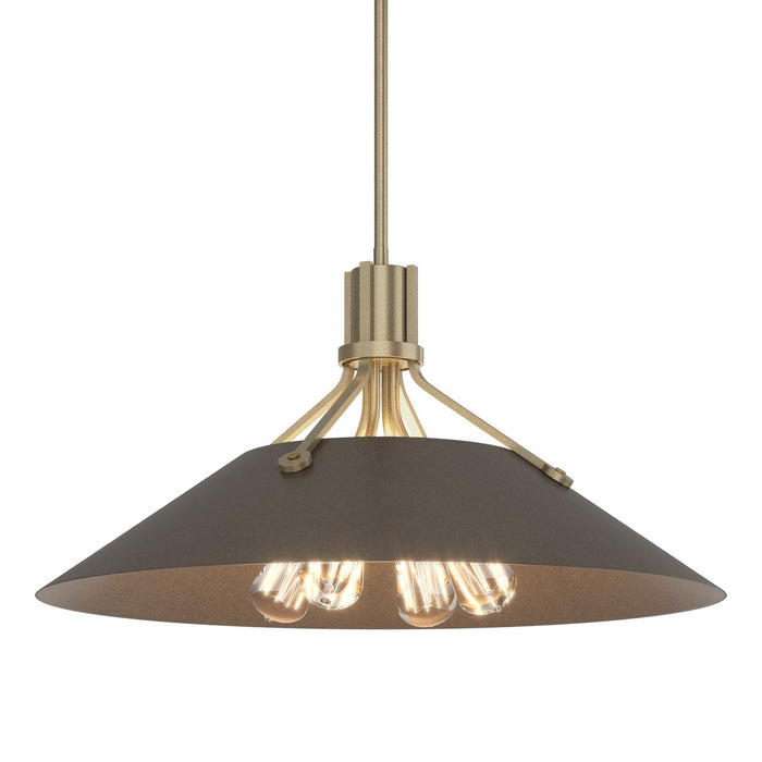 Hubbardton Forge - 136340-SKT-MULT-84-05 - Four Light Pendant - Henry - Soft Gold