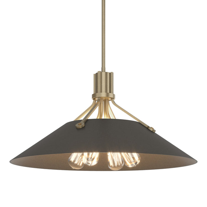 Hubbardton Forge - 136340-SKT-MULT-84-07 - Four Light Pendant - Henry - Soft Gold