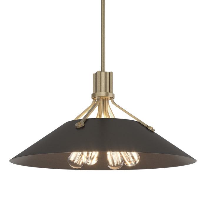 Hubbardton Forge - 136340-SKT-MULT-84-14 - Four Light Pendant - Henry - Soft Gold