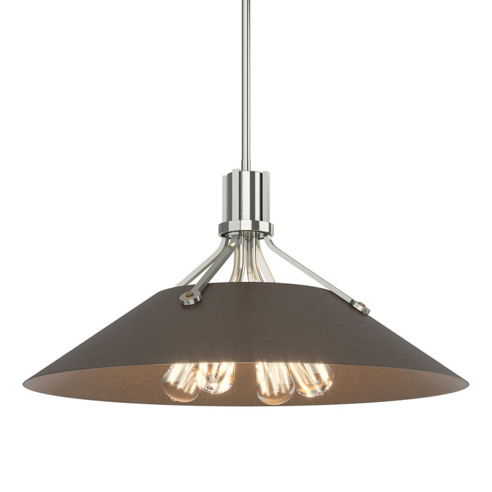 Hubbardton Forge - 136340-SKT-MULT-85-05 - Four Light Pendant - Henry - Sterling