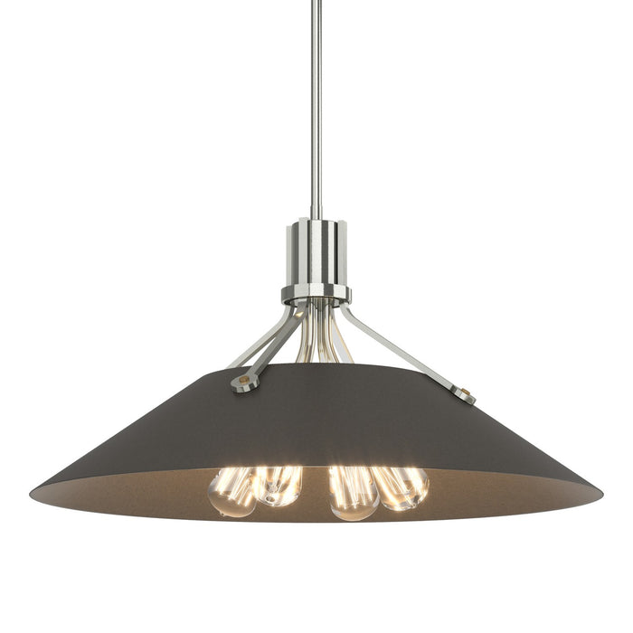 Hubbardton Forge - 136340-SKT-MULT-85-07 - Four Light Pendant - Henry - Sterling