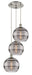 Innovations - 113B-3P-SN-G556-10SM - Three Light Pendant - Ballston - Brushed Satin Nickel