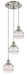 Innovations - 113B-3P-SN-G556-6CL - Three Light Pendant - Ballston - Brushed Satin Nickel