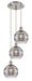 Innovations - 113B-3P-SN-G556-8SM - Three Light Pendant - Ballston - Brushed Satin Nickel