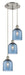 Innovations - 113B-3P-SN-G558-6BL - Three Light Pendant - Ballston - Brushed Satin Nickel