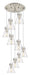 Innovations - 119-410-1PS-SN-G411-8SDY - Seven Light Pendant - Downtown Urban - Brushed Satin Nickel