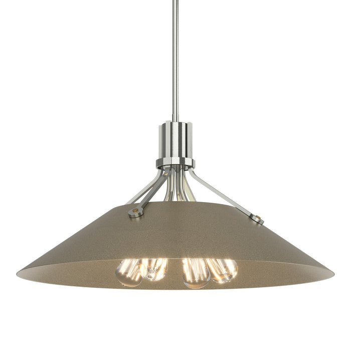 Hubbardton Forge - 136340-SKT-MULT-85-84 - Four Light Pendant - Henry - Sterling