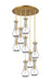 Innovations - 119-451-1P-BB-G451-5CL - LED Pendant - Downtown Urban - Brushed Brass