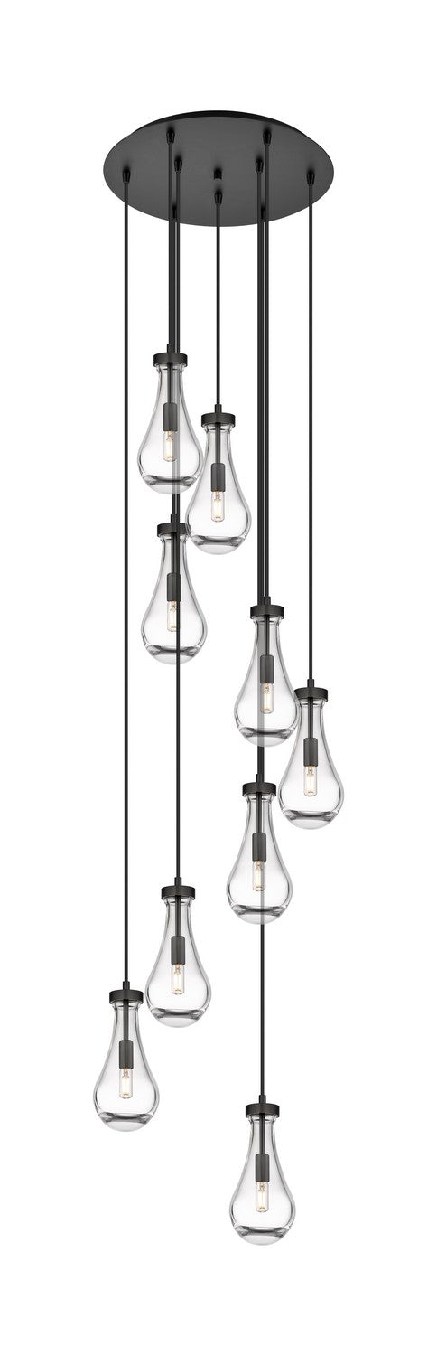 Innovations - 119-451-1P-BK-G451-5CL - LED Pendant - Downtown Urban - Matte Black