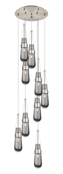 Innovations - 119-452-1P-SN-G452-4SM - LED Pendant - Downtown Urban - Brushed Satin Nickel