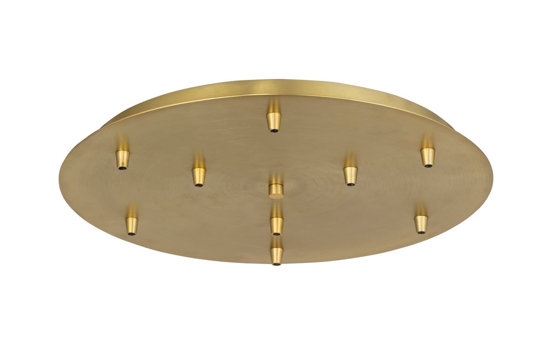 Innovations - 119-SG - Multi Port Canopy - Custom Cord - Satin Gold