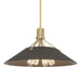 Hubbardton Forge - 136340-SKT-MULT-86-07 - Four Light Pendant - Henry - Modern Brass