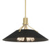 Hubbardton Forge - 136340-SKT-MULT-86-10 - Four Light Pendant - Henry - Modern Brass