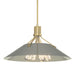 Hubbardton Forge - 136340-SKT-MULT-86-85 - Four Light Pendant - Henry - Modern Brass