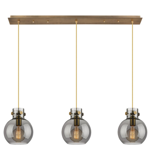 Newton Nine Light Linear Pendant