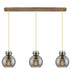 Innovations - 123-410-1PS-BB-G410-8SM - Nine Light Linear Pendant - Newton - Brushed Brass