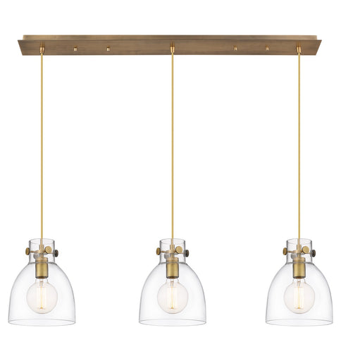 Downtown Urban Eight Light Linear Pendant