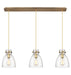 Innovations - 123-410-1PS-BB-G412-8SDY - One Light Linear Pendant - Downtown Urban - Brushed Brass