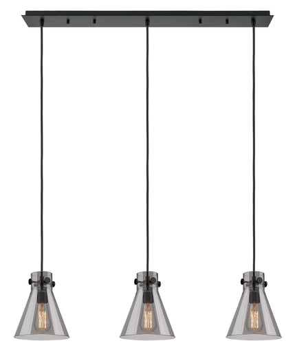 Downtown Urban Nine Light Linear Pendant