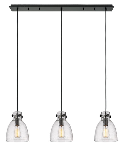 Downtown Urban Eight Light Linear Pendant