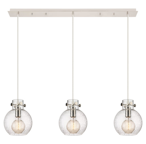 Innovations - 123-410-1PS-PN-G410-8SDY - LED Linear Pendant - Newton - Polished Nickel