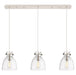 Innovations - 123-410-1PS-PN-G412-8CL - Two Light Linear Pendant - Downtown Urban - Polished Nickel