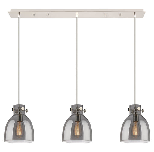 Downtown Urban Eight Light Linear Pendant