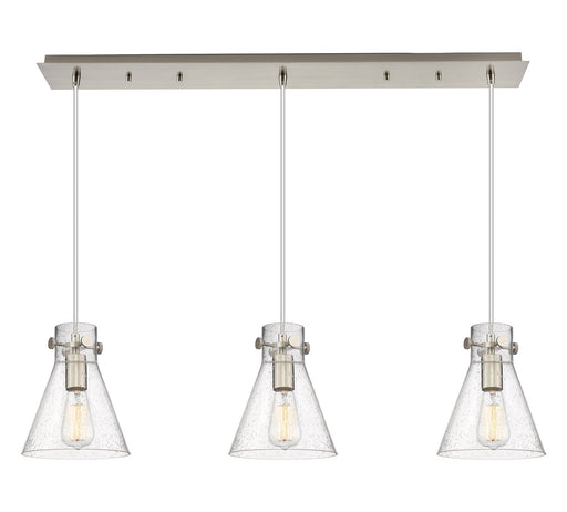 Downtown Urban Three Light Linear Pendant