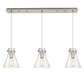 Innovations - 123-410-1PS-SN-G411-8SDY - Three Light Linear Pendant - Downtown Urban - Brushed Satin Nickel