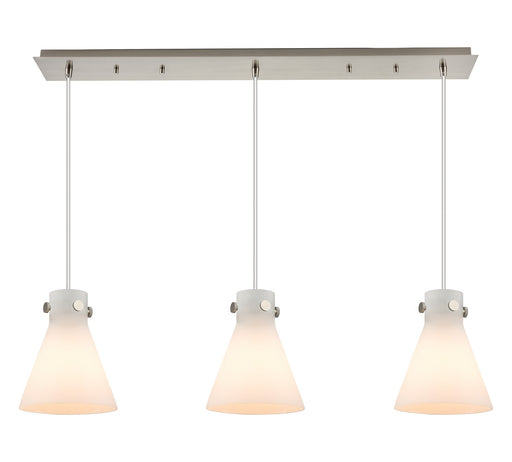 Downtown Urban Nine Light Linear Pendant