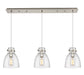 Innovations - 123-410-1PS-SN-G412-8SDY - Five Light Linear Pendant - Downtown Urban - Brushed Satin Nickel